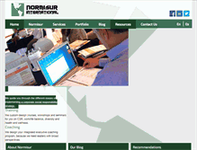 Tablet Screenshot of normisur.com